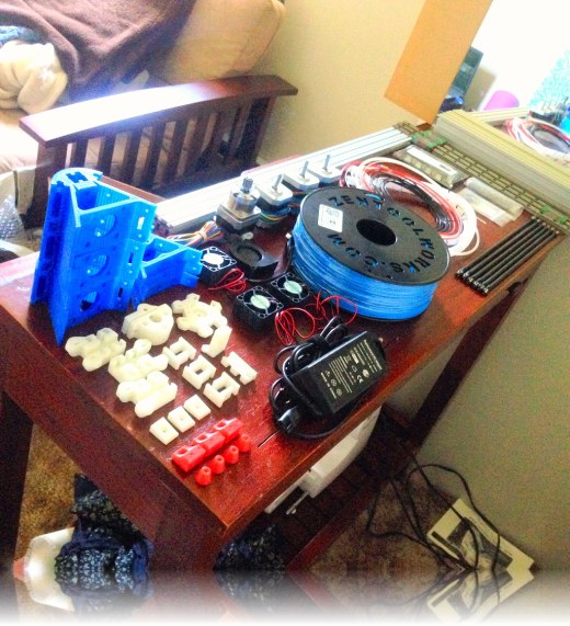 高智能化三角洲3D打印机缩略图